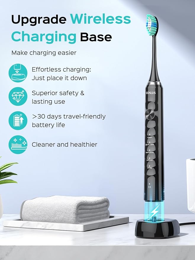 COSLUS Sonic Electric Toothbrush