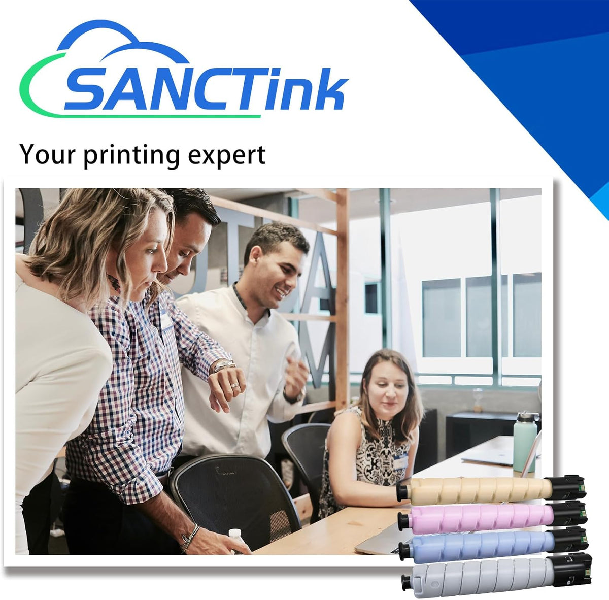 C8130 AltaLink C8130 Toner Cartridge Compatible for Xerox 006R01746 006R01747 006R01748 006R01749 AltaLink C8130 C8135 C8145 C8155 C8170 Laser Printer (BK/C/M/Y,4-Pack)