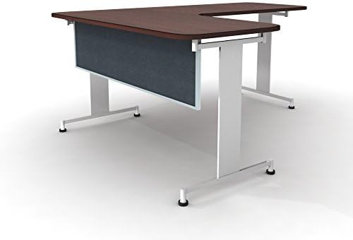 OBEX Acoustic Table Mounted Modesty Desk Privacy & Sound Absorbing Panel for Office Cubicles, 24" x 42", Twilight