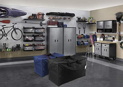 iwill CREATE PRO 100L House Moving Organizer Bags, College Dormitory Storage Bags, Traveling Duffel Tote Storage Bag, Blue