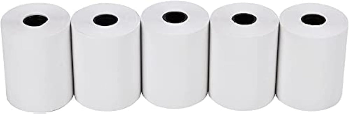 MFLABEL 2 1/4" x 50' Thermal Receipt Papers, 10 Rolls per Carton, 48g Weight, Biodegradable, Coated, POS Cash Register Paper
