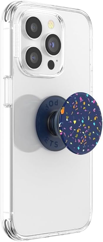 PopSockets Phone Grip with Expanding Kickstand, Adhesive Grip, Popout - Circus Regrind French Navy