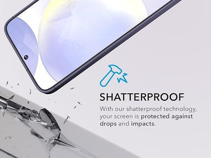 Deppa |2 Pack| Anti-Blue Light Screen Protector for iPhone 14 Pro Max (6.7')| Scratch Resistant Tempered Glass | 3D Edge to Edge Coverage | Easy Installation Kit | Eye Safeguard TÜV Certified