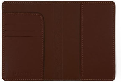 Maruse Italian Leather Passport Cover for Men and Women, Handmade in Italy