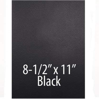 Vinyl Binding Presentation or Report Covers Black 100 Pack Composition Regency Leatherette (8.5x11)