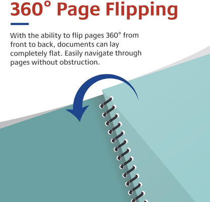 TruBind 38mm (1-1/2 in.) Spiral Binding Coils for Reports, Presentations and Proposals | 4:1 Pitch | 12 in. Length | Black | 330 Sheets Binding Capacity | 50 Pack