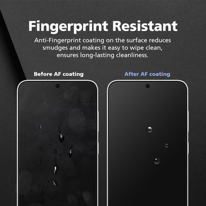 3-Pack Anti-Blue Light Matte Screen Protector For iPhone 13/iPhone 13 Pro [Support Fingerprint Unlock] Anti-Glare, Anti-Fingerprint [Eye Protection] Bubble-Free Installation with Alignment Jig