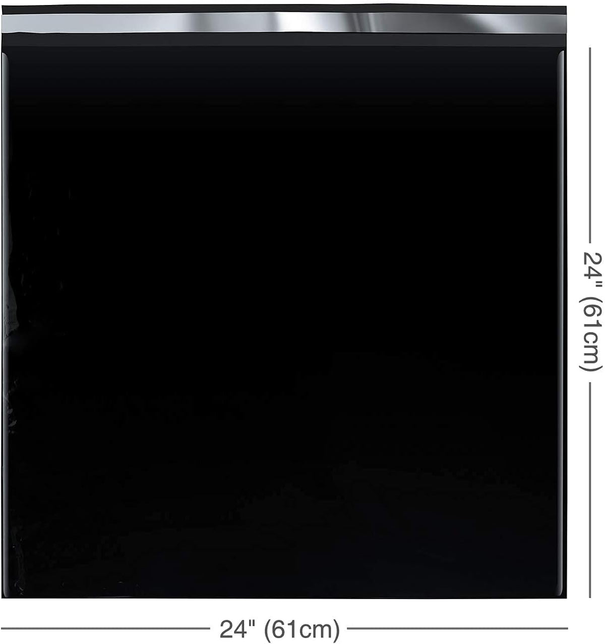 Fuxury Large Poly Mailers 24x24 Inch 300 Pcs, Bulk Shipping Bags for Clothing, Strong Adhesive Shipping Envelopes for Small Business Suppliers,Waterproof Mailers Poly Bags Mailing Envelopes Black
