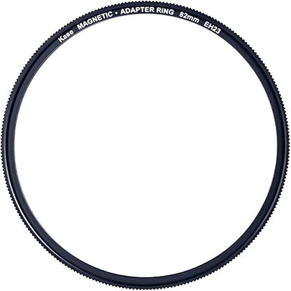 Kase 72mm Magnetic Adapter Ring, Aviation Aluminum 0.5s Snap-On Frame for CPL/ND/UV Filters, No Light Leak & Vignette, Ultra-Thin Stackable for DSLR Mirrorless Wide-Angle Vlog