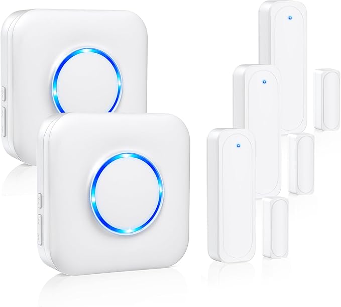 Door Chime, Satisure Door Sensor Chime When Door Opens, Door Entry Alarm