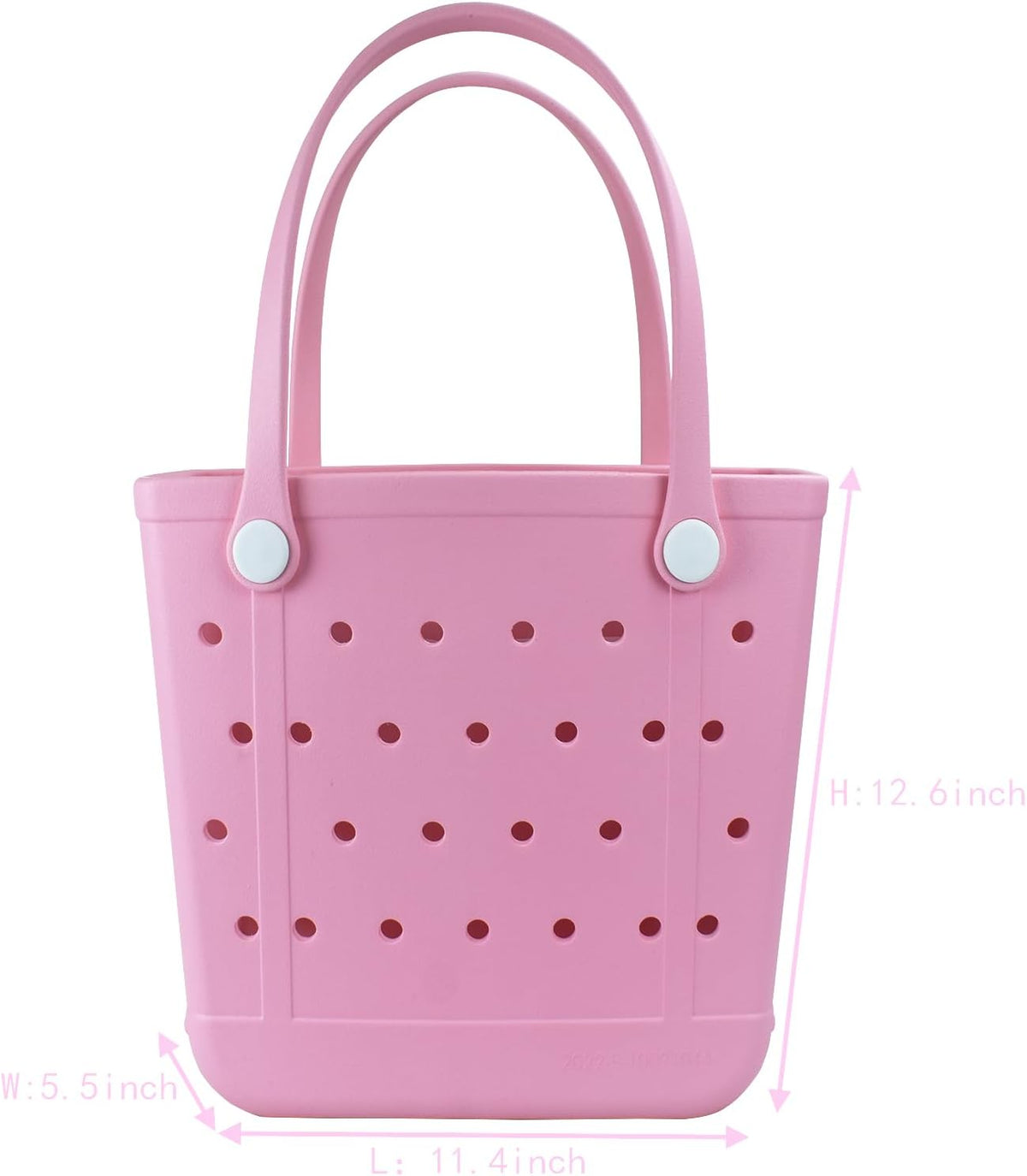Tote Bag for Women - Large Rubber Beach Bag, Medium Waterproof Sandproof Travel Tote Bags for Beach Outdoor Sports