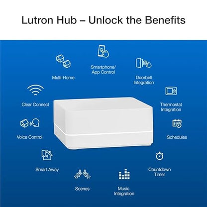 Lutron Caseta Original Smart Dimmer Switch Kit w/ Hub,