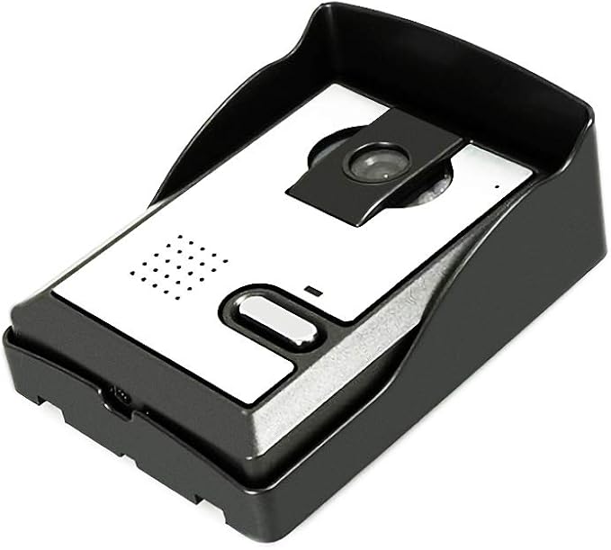 AMOCAM Video Door Phone System, 4.3 Inches Clear LCD Monitor Wired Video