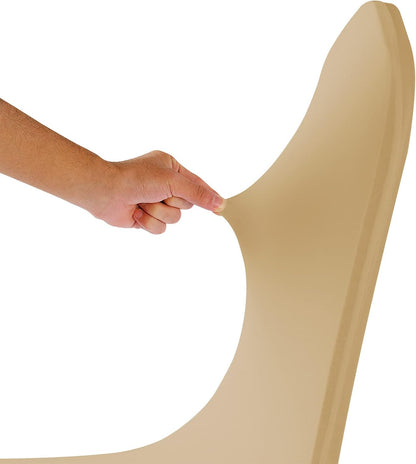 Spandex Chair Cover,12PCS,Chair Covers,Living Room Chair Covers,Removable Chair Cover Washable Protector Stretch Chair Cover for Party, Banquet,Wedding Event,Hotel(Champagne)
