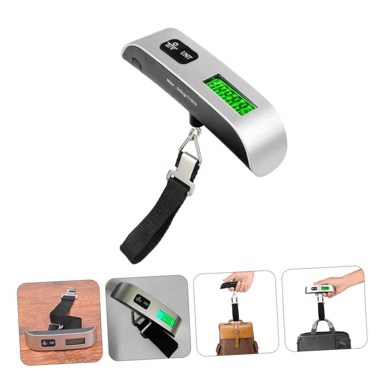 Ergonomic Portable Luggage Scale Handheld Digital Scale Suitcase Made of Quality Materials Easy to Carry