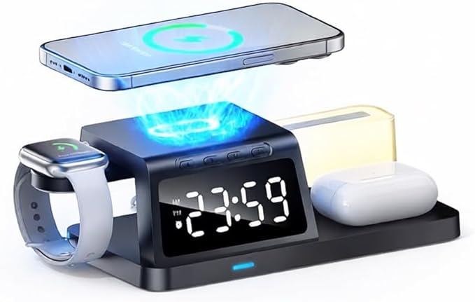 IHAO 6in1Digital Alarm Clock