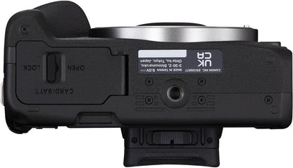 Canon EOS R50 Mirrorless Camera | 24.2MP APS-C, 4K 30p Video, Dual Pixel AF II, 15fps Burst, Vari-Angle Screen, Compact Beginner Vlogging Camera (5811C002) + Canon RF 35mm Lens + Bag + 64GB Card