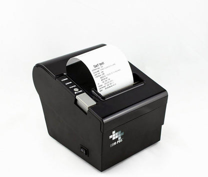 Thermal Receipt Printer - USB, Ethernet/LAN, & Serial Ports - Auto Cutter - Beeper/Buzzer- Cash Drawer Port - Paper Width 3 1/8" (80mm) - for Windows - NOT for Square