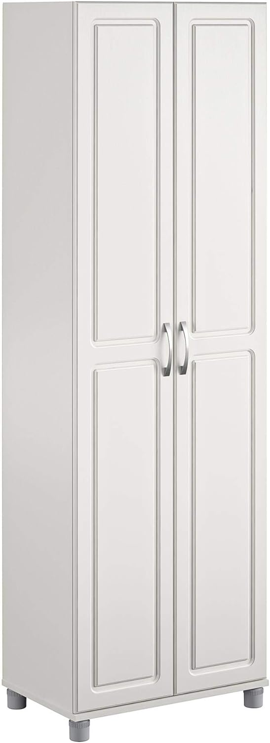 SystemBuild Evolution Kendall 24" Utility Storage Cabinet - White
