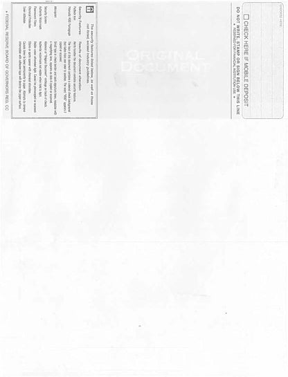 Classic Blank Top Business Check, Blank Computer Top Check Paper with Burgundy Herringbone Background, 500/Pk