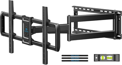 PERLESMITH Long Arm TV Wall Mount Full Motion