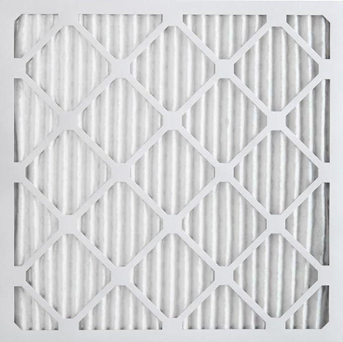 Nordic Pure 25x25x1 (Actual Size: 24 1/2 x 24 1/2 x 3/4) Pleated MERV 8 Air Filters 6 Pack
