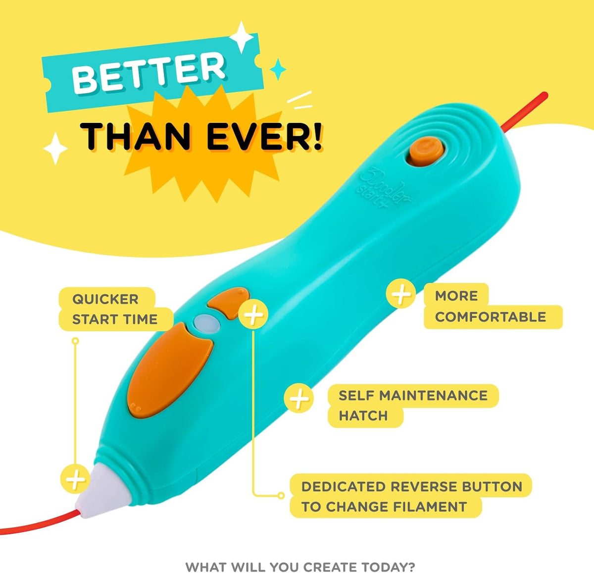 3Doodler Start+ Essentials 3D Pen Set for Kids, Easy to Use, Learn from Home, Educational STEM Toy
