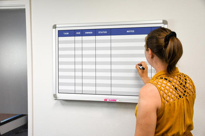 Task List Whiteboard 36" x 24"
