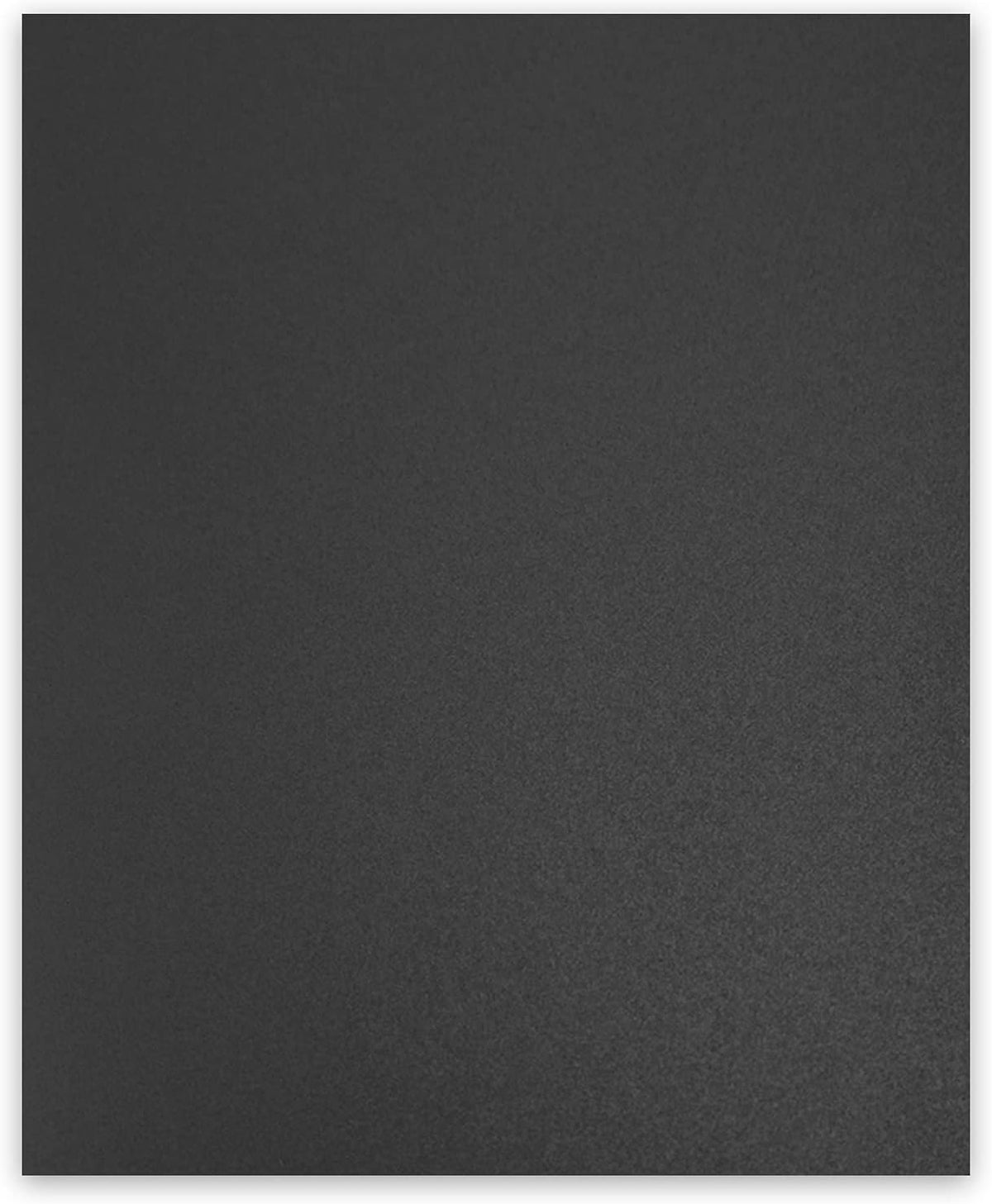 Binditek 200 Pack 12 Mil Sand-Textured Polycover, Midweight Binding Front and Back Covers, Lightly Sanded Finish, 8-1/2" x 11", Square Corners, Un-Punched, Black, Office Supplies