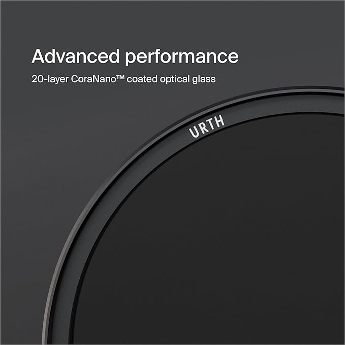 Urth 43mm Magnetic Ethereal Black Mist ¹⁄₁ Diffusion Lens Filter (Plus) — Cinematic Effect, 20-Layer Nano-Coated Light Dispersing Particles