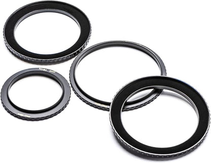 NiSi - Brass Pro 72mm to 77mm Step-Up Ring - Threaded Stepping Adapter Ring, 72mm Male Lens Attachment 77mm Female Filter and Accessory Thread - Matte Black Finish to Prevent Reflections, Brass Alloy