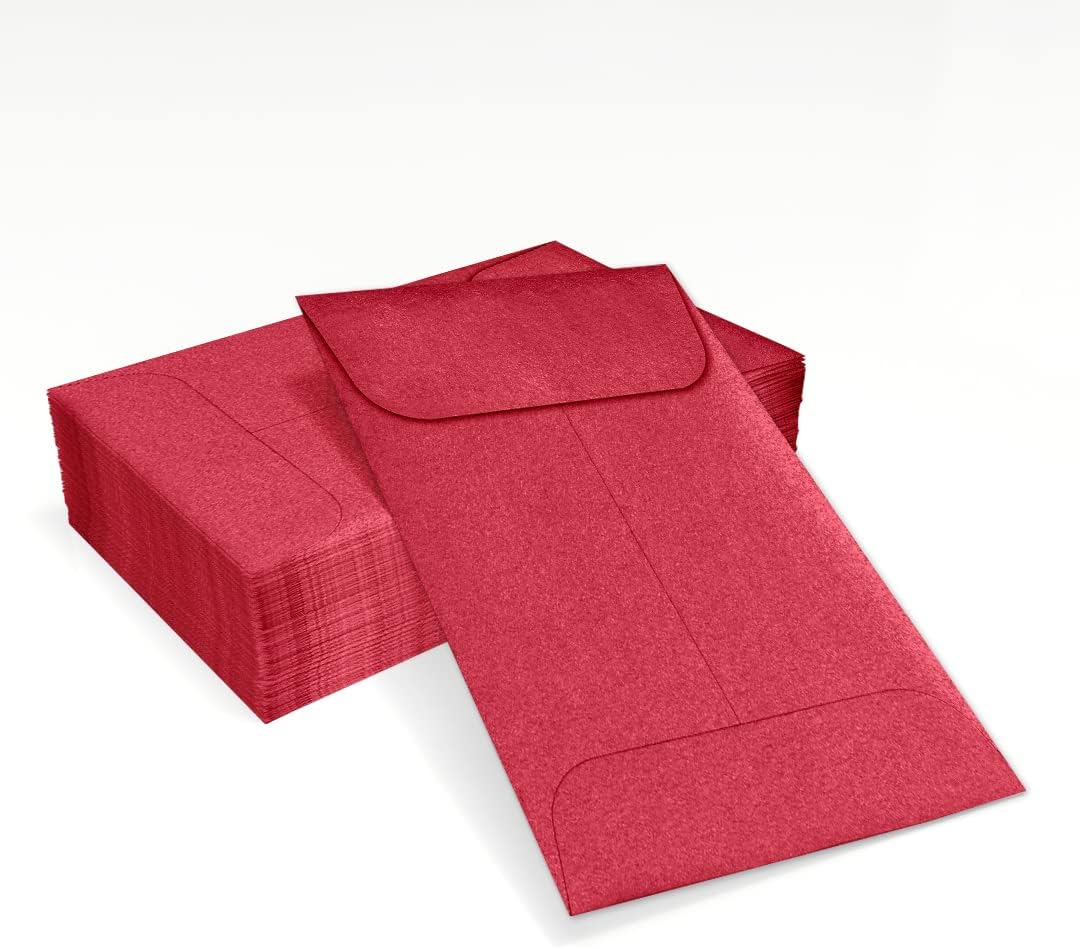 LUXPaper #1 Coin Envelopes | 2 1/4" x 3 1/2" | Jupiter Metallic | 80lb. Text | 50 Qty