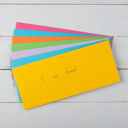 200 Pack Colorful #10 Business Envelopes Self Seal Standard Envelopes for Office Checks, Business, Letter Mailing Invoices, 4.13 x 9.49 Inches (200)