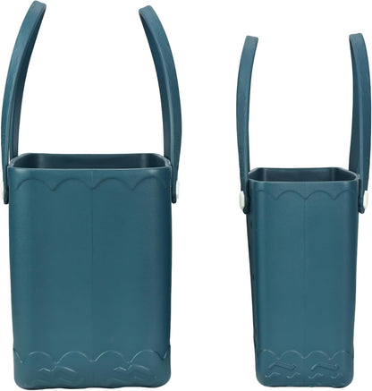 Rubber Beach Bag Waterproof Durable Tote Bag for Beach Sports Pool Modern Rubber Tote
