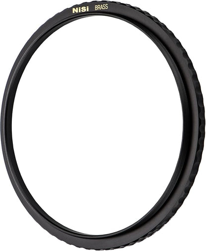 NiSi - Brass Pro 62mm to 77mm Step-Up Ring - Threaded Stepping Adapter Ring, 62mm Male Lens Attachment 77mm Female Filter and Accessory Thread - Matte Black Finish to Prevent Reflections, Brass Alloy