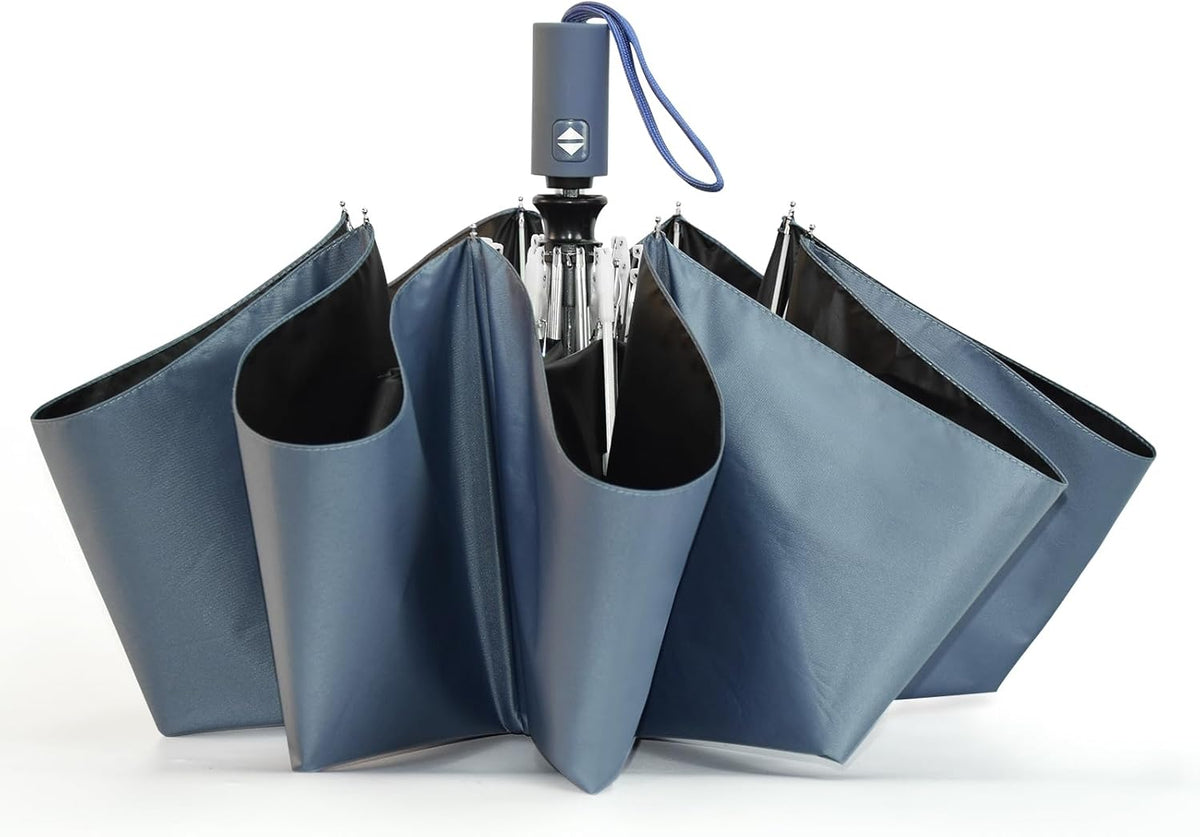 SY COMPACT Umbrella Automatic Travel Waterproof Light Folding Umbrellas Easy Carry for Women and Men