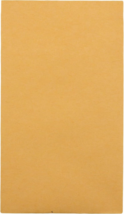Quality Park #5 1/2 Coin Envelopes, 3 1/8 x 5 1/2, Gummed, Small Parts, Jewelry & Seed Envelopes for Garden, 28 lb Brown Kraft, 500 per Box (QUA50562)