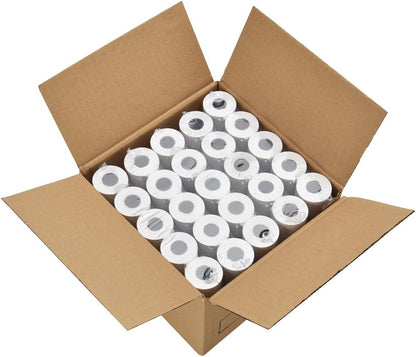 MFLABEL Thermal Receipt Paper Rolls - 50 Rolls of 3-1/8" x 230ft High-Sensitivity POS Register Paper, Compatible with Square, Clover, ERC, Zebra, Star, and Most Thermal Receipt Printers