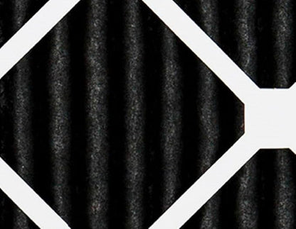 Nordic Pure 12x20x1 (Actual Size: 11 1/2 x 19 1/2 x 3/4) Pure Carbon Pleated Odor Reduction Furnace Air Filters 3 Pack
