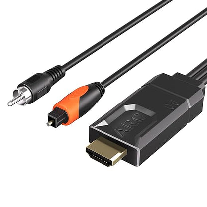 YEUGICEO 192KHz eARC ARC to Optical SPDIF Coaxial Audio Converter