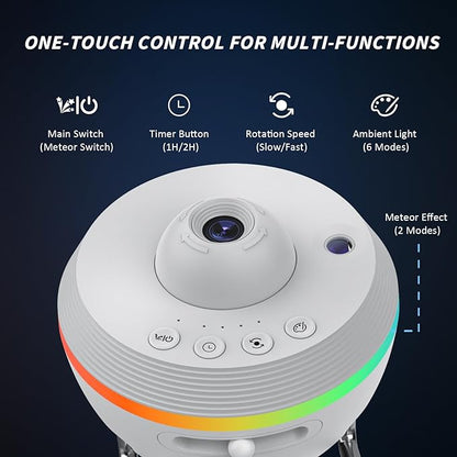 Ainael Galaxy Projector, Star Projectors Home Planetarium Space Ceiling Starry