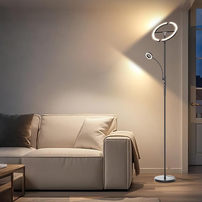 SIBRILLE LED Floor Lamp for Living Room