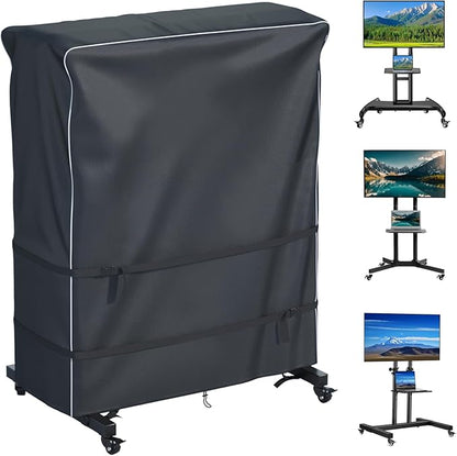 JINLI 45-50 inch outdoor TV trolley cover, courtyard TV cover, Oxford fabric