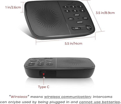 Hosmart Intercoms Wireless for Home UltraSpeak Pro, 2025 Full Duplex Wireless