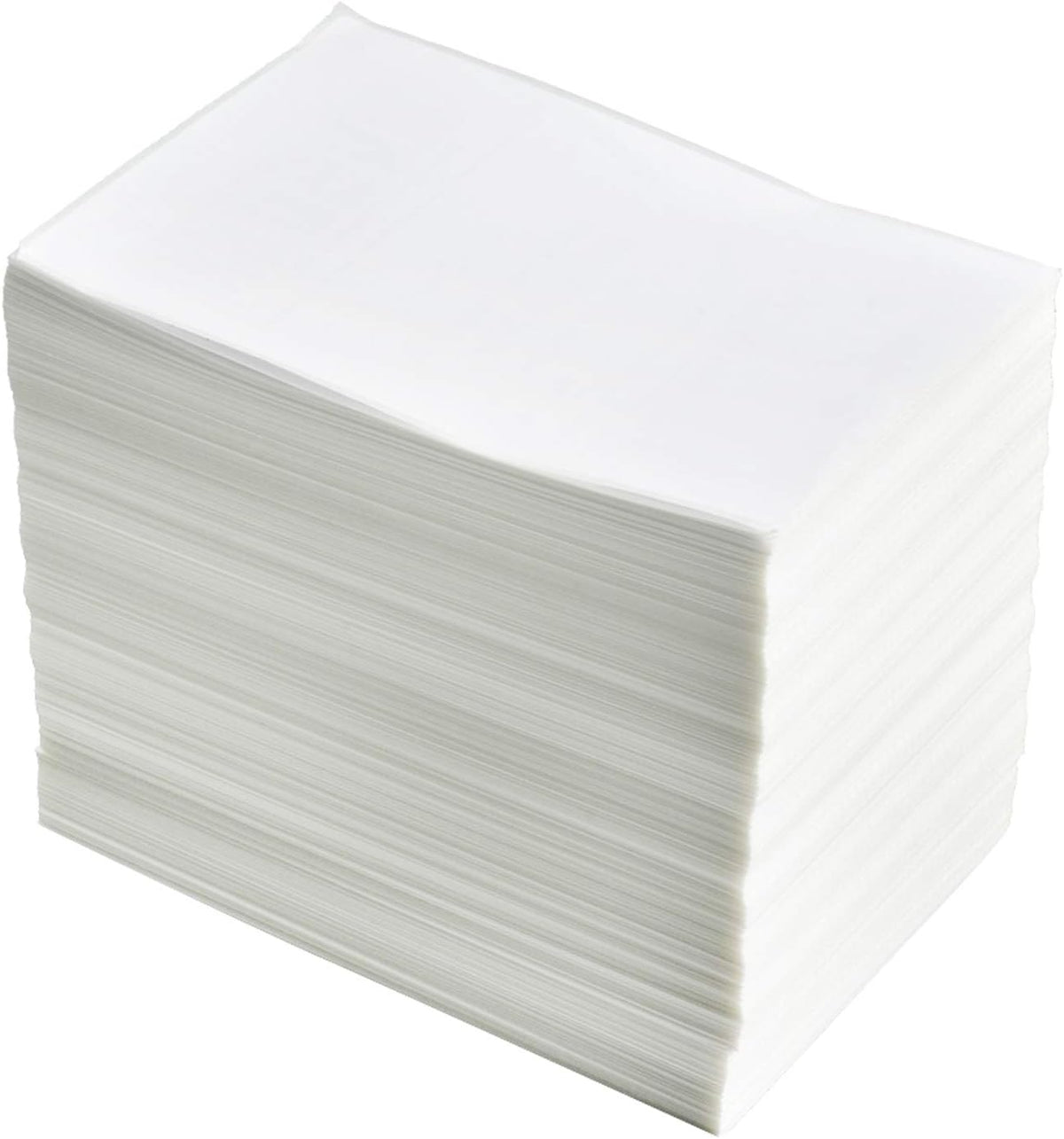 FungLam 4x6 Thermal Printer Labels - 1000 Fanfold Direct Shipping Labels, Perforated With Strong Adhesive - Compatible With Zebra, Rollo and Most Thermal Printers