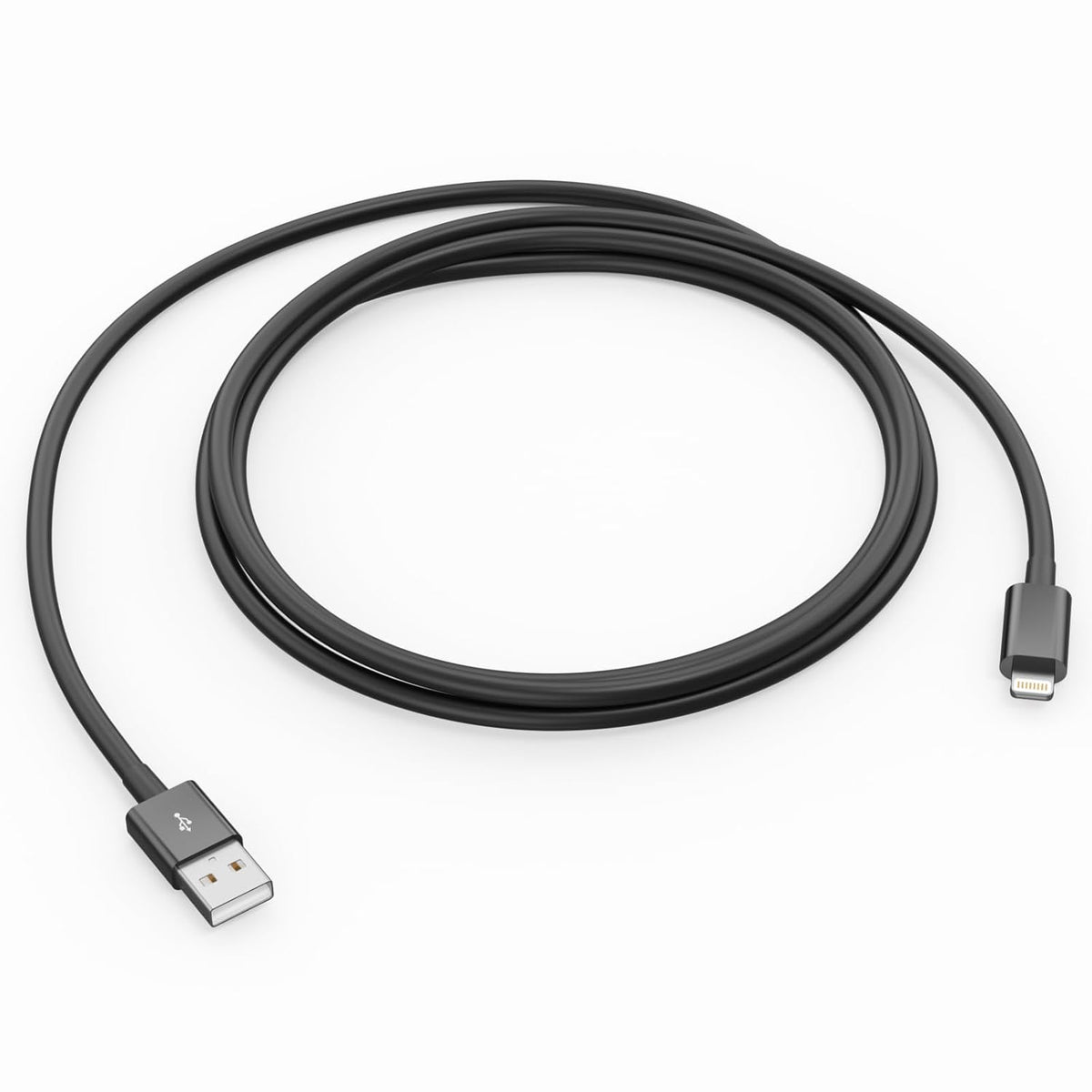 Car Carplay Cable, USB A to Lightning Cable 3FT Compatible with iPhone 14 13 12 11 Pro Max XR XS X Charger Cord，Car Charging Cord（Black）
