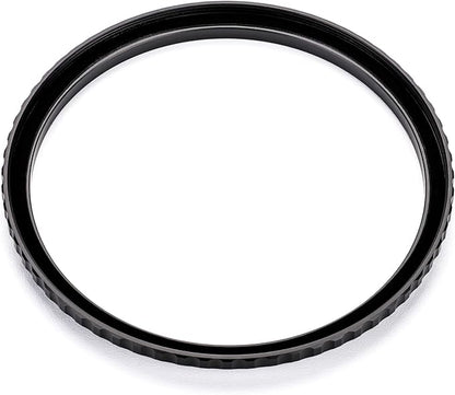 NiSi - Brass Pro 72mm to 77mm Step-Up Ring - Threaded Stepping Adapter Ring, 72mm Male Lens Attachment 77mm Female Filter and Accessory Thread - Matte Black Finish to Prevent Reflections, Brass Alloy