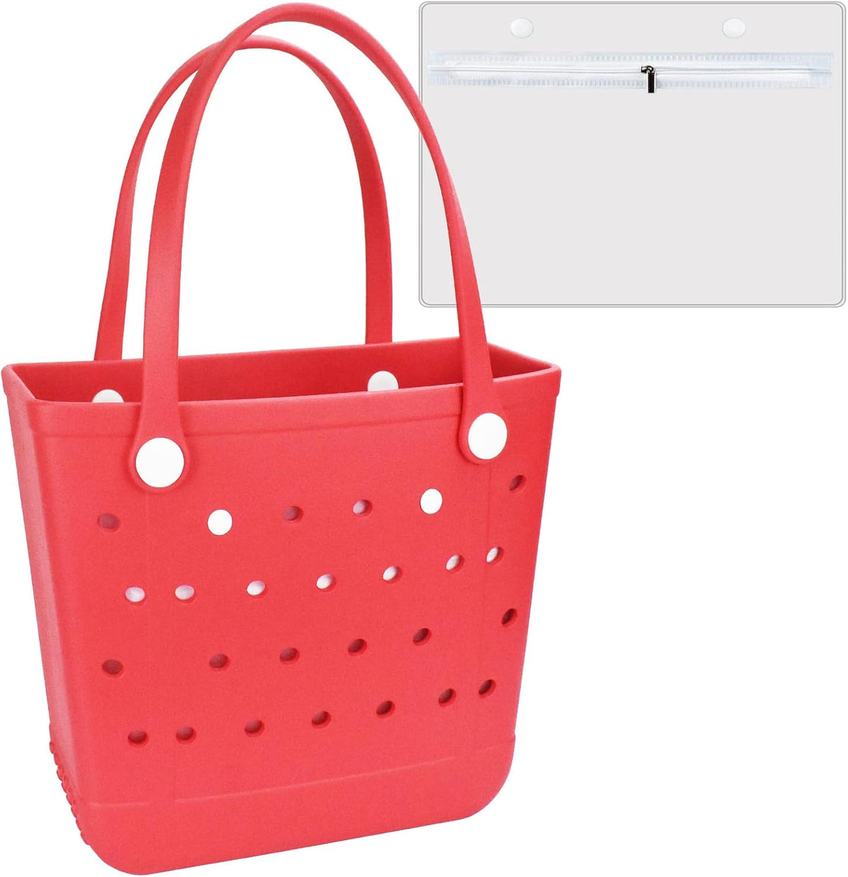 Tote Bag for Women - Large Rubber Beach Bag, Medium Waterproof Sandproof Travel Tote Bags for Beach Outdoor Sports