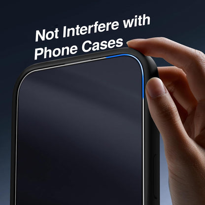 SMARTDEVIL 3 Pack Screen Protector for iPhone 14 Pro, Bubble-and-Dust-Free Box, HD Tempered Glass, Military Grade Shatterproof & Ultra Durable, Easy Installation