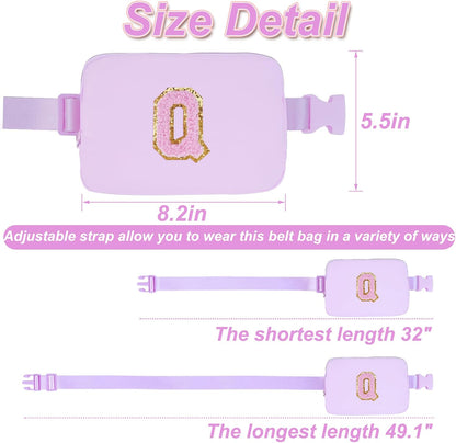 Birthday Gifts for 4 5 6 7 8 9 10 11 12 13 Year Old Girls,Graduation Gifts for Teens Kids Daughter Sister Her,Fanny Pack Crossbody Bag Belt Bag Cute Trendy Stuff | Lavender,Q